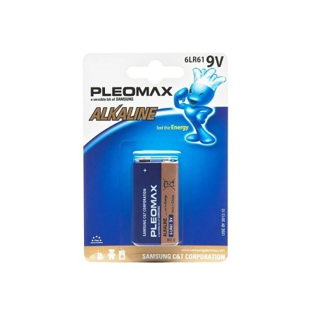 PILA ALCALINA PLEOMAX 9V