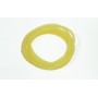 TUBO DE SILICONA AMARILLO FLUO 1 METRO