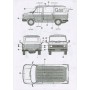 Maqueta de plástico Furgoneta Italeri FORD TRANSIT MK2 1/24