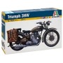 Maqueta de plástico Moto Militar Italeri TRIUMPH 3HW 1/9