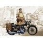 Maqueta de plástico Moto Militar Italeri TRIUMPH 3HW 1/9