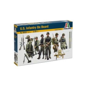Kit 10 Soldados Infantería Estados Unidos Italeri 1/35
