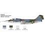 Maqueta Avión Italeri TF-104G STARFIGHTER 1/32