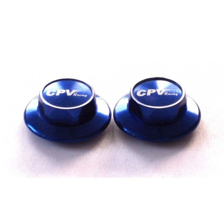 Kit 2 Tuercas Ciegas de Aluminio para coches RC 1/8