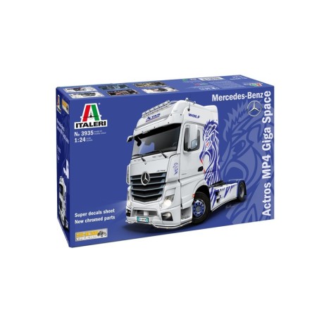 Maqueta Camión Italeri MERCEDES-BENZ ACTROS M94 Giga Space 1/24