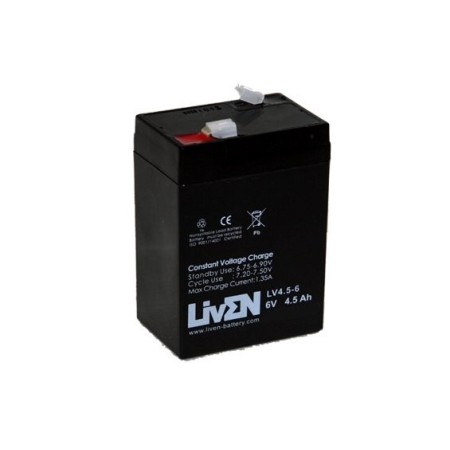 Batería de plomo 6V 4,5A