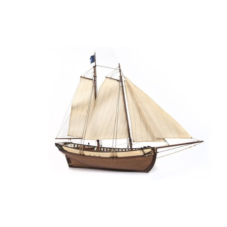 Barco de Madera Occre POLARIS 1/50 (con velas)
