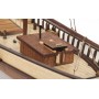 Pack Barco de Madera Occre POLARIS 1/50 (con velas) con 8 accesorios