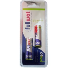 Kit 2 baterías Ni-MH Fullwat R6/AA-2800mAh