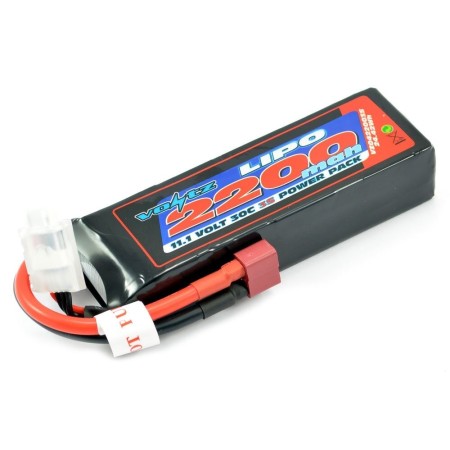 Batería LiPO Voltz 11,1V-2200mAh 30C Hardcase (T-Dean)