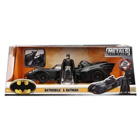 Coche en miniatura Batmóvil y Batman 1/24 (1989)