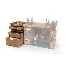 Módulo de cajones para el mueble taller Occre