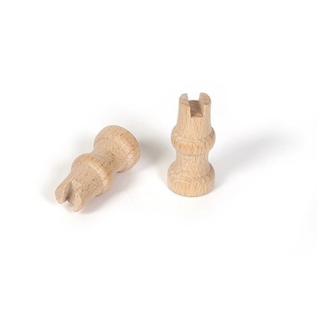 Kit 2 Soportes peana 45mm para modelismo naval Occre