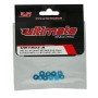 Kit de 10 tuercas autoblocantes aluminio M3 Flange Ultimate Racing