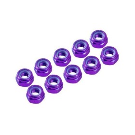 Kit de 10 tuercas autoblocantes aluminio M4 Ultimate Racing