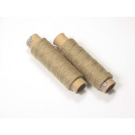 Kit 2 bobinas de hilo de algodón crudo Occre para modelismo naval