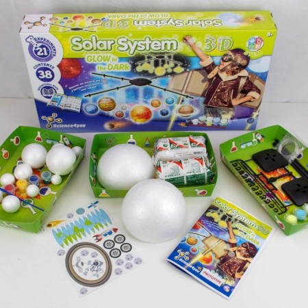 Juguete Educativo Sistema Solar 3D (brillo en la oscuridad)