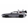 Coche en miniatura Delorean Regreso al Futuro II 1/24 con luces
