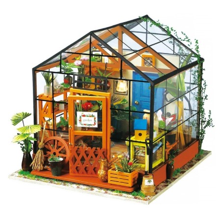 Maqueta madera DIY Kathy's Flower House Robotime 1/24