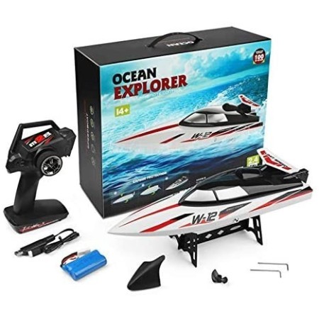 Lancha RC Wltoys OCEAN EXPLORER 35Km/h (Brushed)