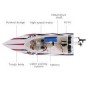 Lancha RC Wltoys OCEAN EXPLORER 35Km/h (Brushed)