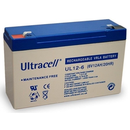 Batería de plomo 6V 12A