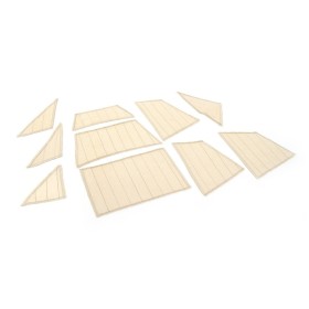 Kit 10 Velas Barco Occre ENDURANCE