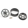 Kit 4 Llantas aluminio 1.9'' Fastrax para Coches RC Crawlers 1/10 (6 radios)