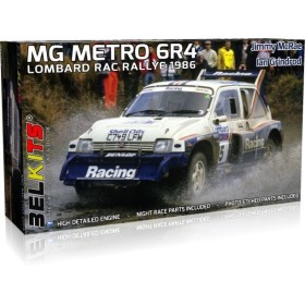 Maqueta BELKITS Coche MG Metro 6R4 Lombard RAC Rally 1986 1/24