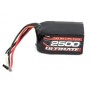 Batería Lipo cuadrada Receptor Ultimate Racing 7,4V-2500mAh (JR)