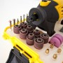 Mini Taladro Amoladora FEWELL con 190 accesorios para modelismo
