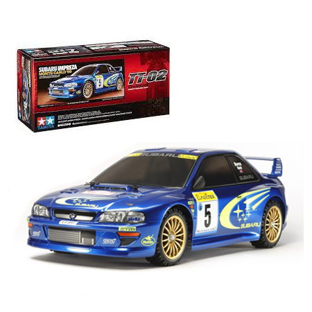 Coche RC Tamiya Subaru Impreza Monte-Carlo 99 (TT-02) 1/10 sin montar
