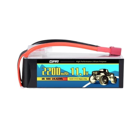 Batería LiPO 11,1V-2200mAh 50C Hardcase SC (T-Dean)
