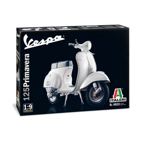 Maqueta Moto Italeri VESPA 125 Primavera 1/9