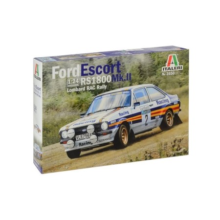 Maqueta Coche Italeri FORD Escort RS 1800 Mk. II Lombard RAC Rally 1/24