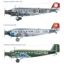Maqueta Italeri Avión Junkers Lufthansa Ju-52/3m "Tante Ju" 1/72