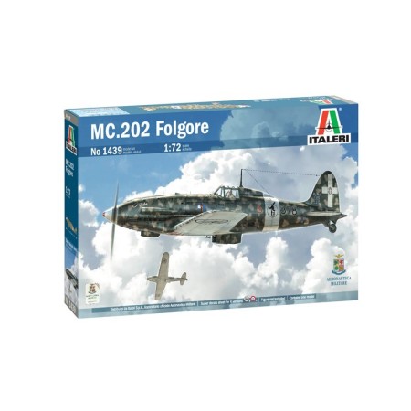 Maqueta Avión Italeri Aircraft FOLGORE MC.202 1/72