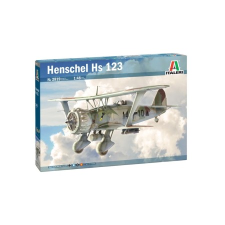 Maqueta Avión Italeri Aircraft HENSCHEL HS 123 1/48