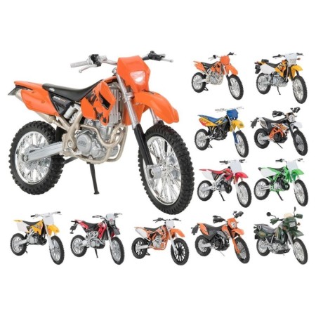 Moto Cross surtida Welly 1/18
