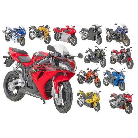 Motocicletas de carretera surtida Welly 1/18