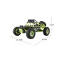 Coche RC Crawler Wltoys CROSS COUNTRY 12427PRO 1/12 50Km/h (Brushed) con batería 3000mAh