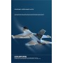 Avión Planeador RC Wltoys F-16 FIGHTER A290