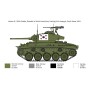 Maqueta de Tanque Italeri Chaffee M24 Korean War 1/35