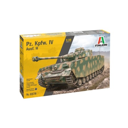 Maqueta de Tanque Italeri Panzer Kpfw IV Ausf H IIWW 1/35