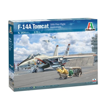 Maqueta Avión Italeri Aircraft F-14A Tomcat 1/72