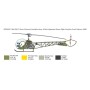 Maqueta Avión Italeri Aircraft OH-13 Sioux 1/48