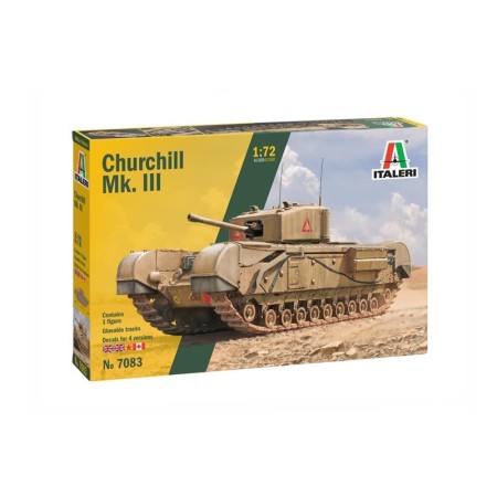 Maqueta Tanque Italeri Churchill Mk. III 1/72