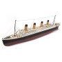 Pack Barco de madera OCCRE RMS Titanic 1/300 con pinturas, tinte y barniz