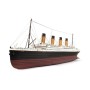 Pack Barco de madera OCCRE RMS Titanic 1/300 con pinturas, tinte y barniz