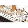 Pack Barco de madera OCCRE RMS Titanic 1/300 con pinturas, tinte y barniz